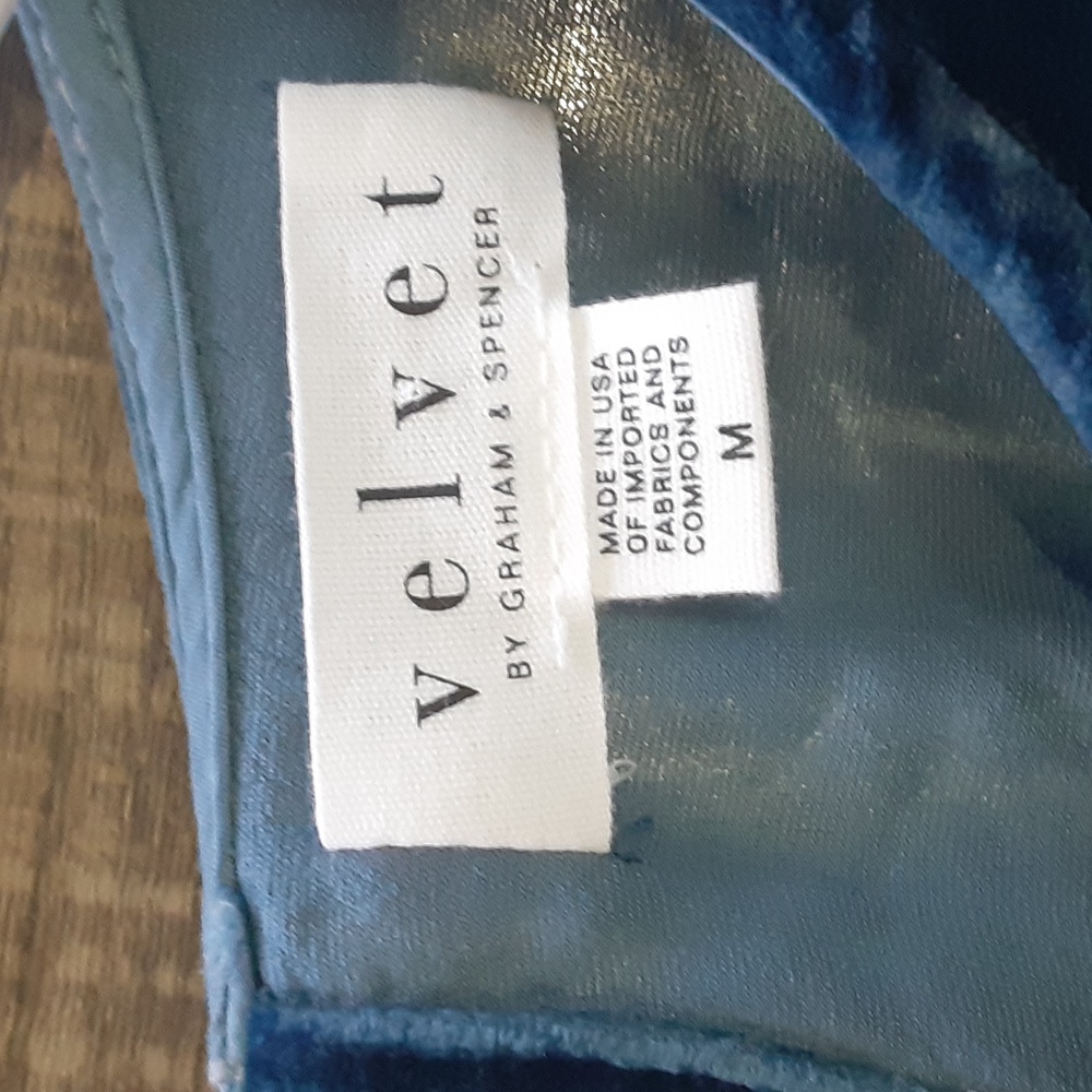 Velvet blouse - Picture 3 of 6